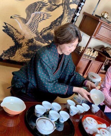 Japan Tea Ceremony Two Tile Image