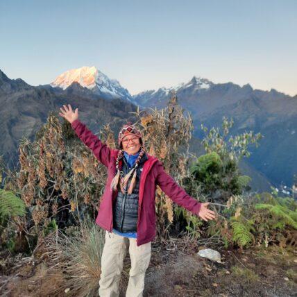 Disnarda Choque guide for Inca Trail Trek to Machu Picchu