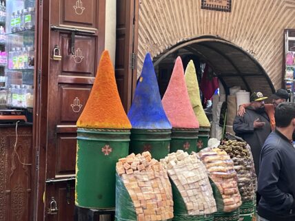 bustle of Marrakech