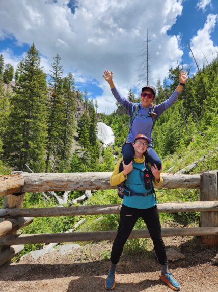 Kimberley and Victoria, guides for Yellowstone National Park Adventure