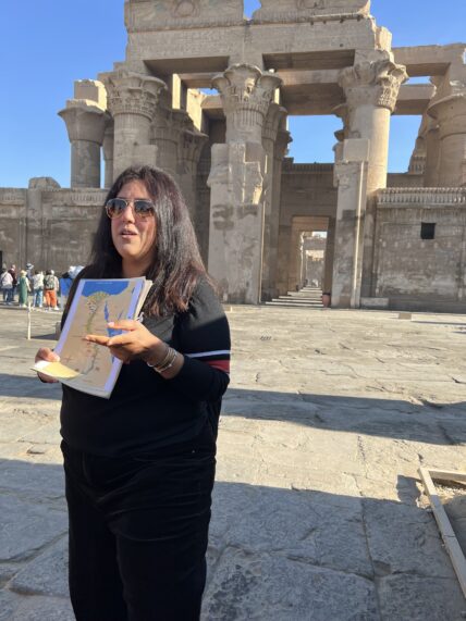 Yasmine, wild women tour guide in Egypt