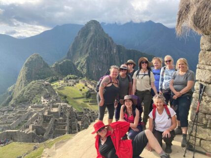 group at Machu Picchu