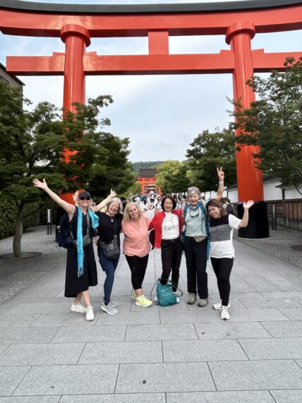 Wild women at Kyoto