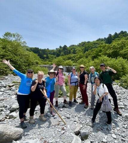 Wild Women Hiking on Mount Daisen