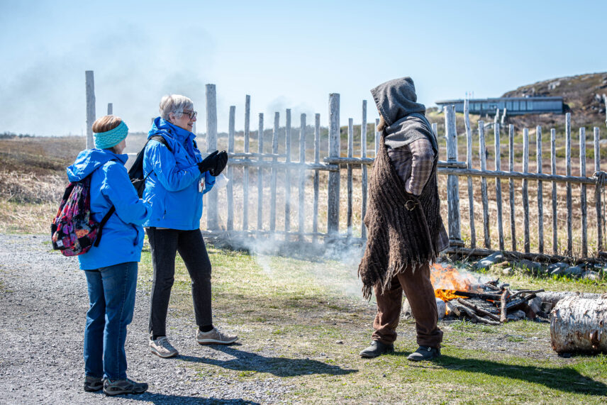 [Scene] at L'Anse aux Meadows, a UNESCO World Heritage Site