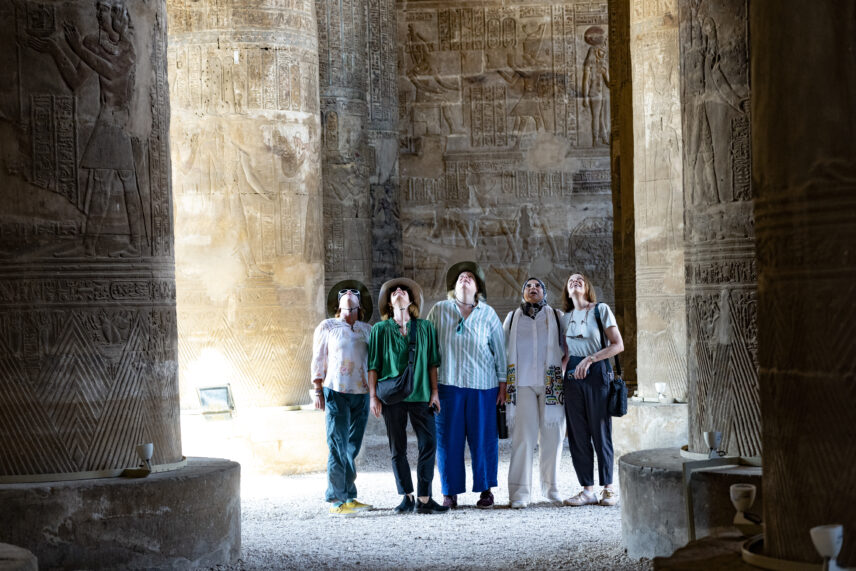 Women's small-group travelers on the Ultimate Egypt trip with Wild Women Expeditions
