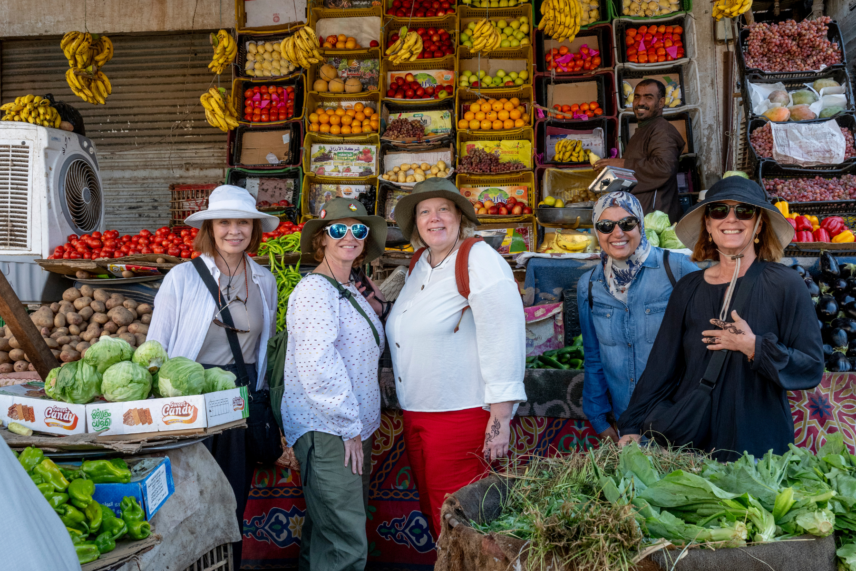 Wild Women Expeditions group traveling Egypt in a women's small-group tour